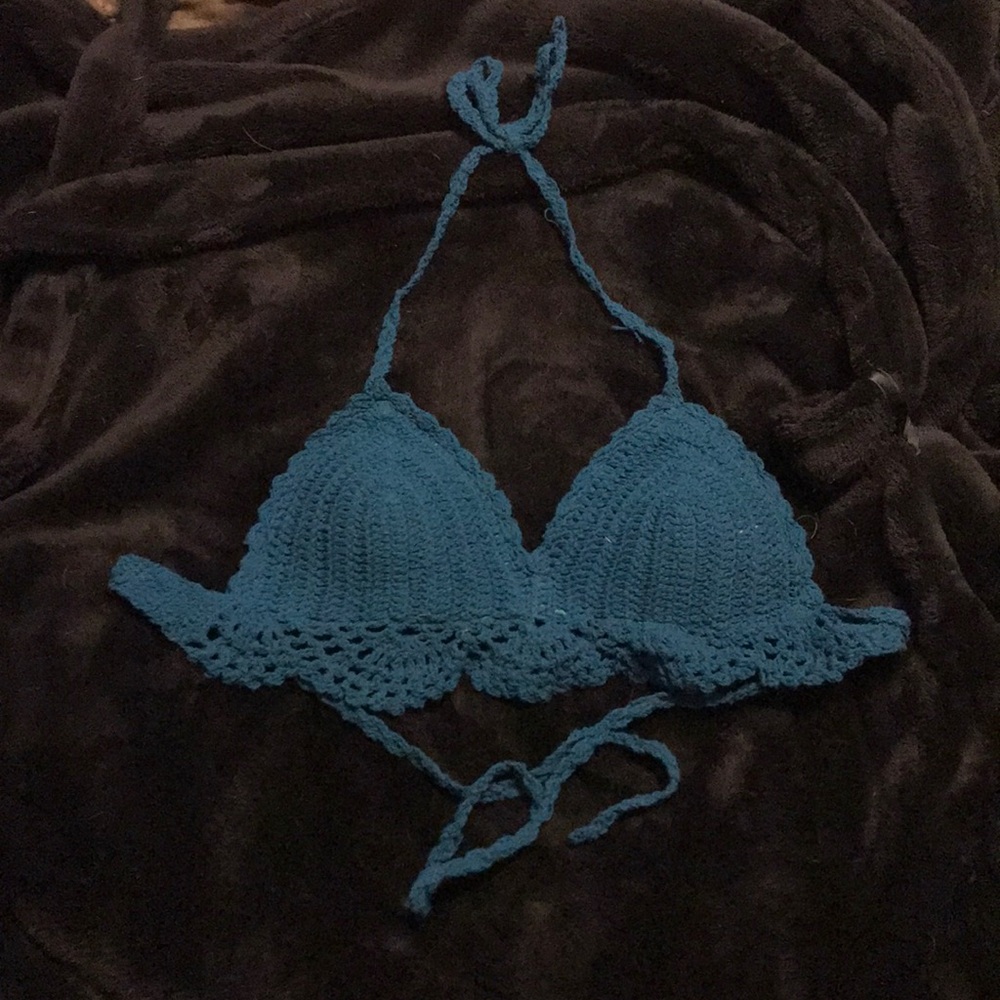 Crochet Bikini Top.